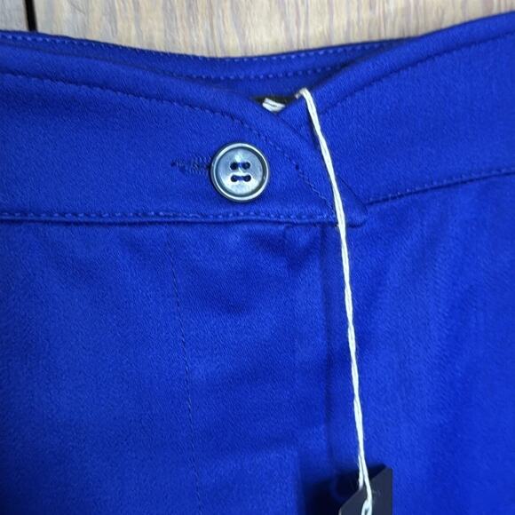 Vintage NWT Umberto Ginocchietti Women's Blue Midi Skirt - Picture 4 of 7